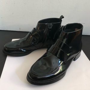 Adolfo Dominguez Shiny leather Shoes- Size 37